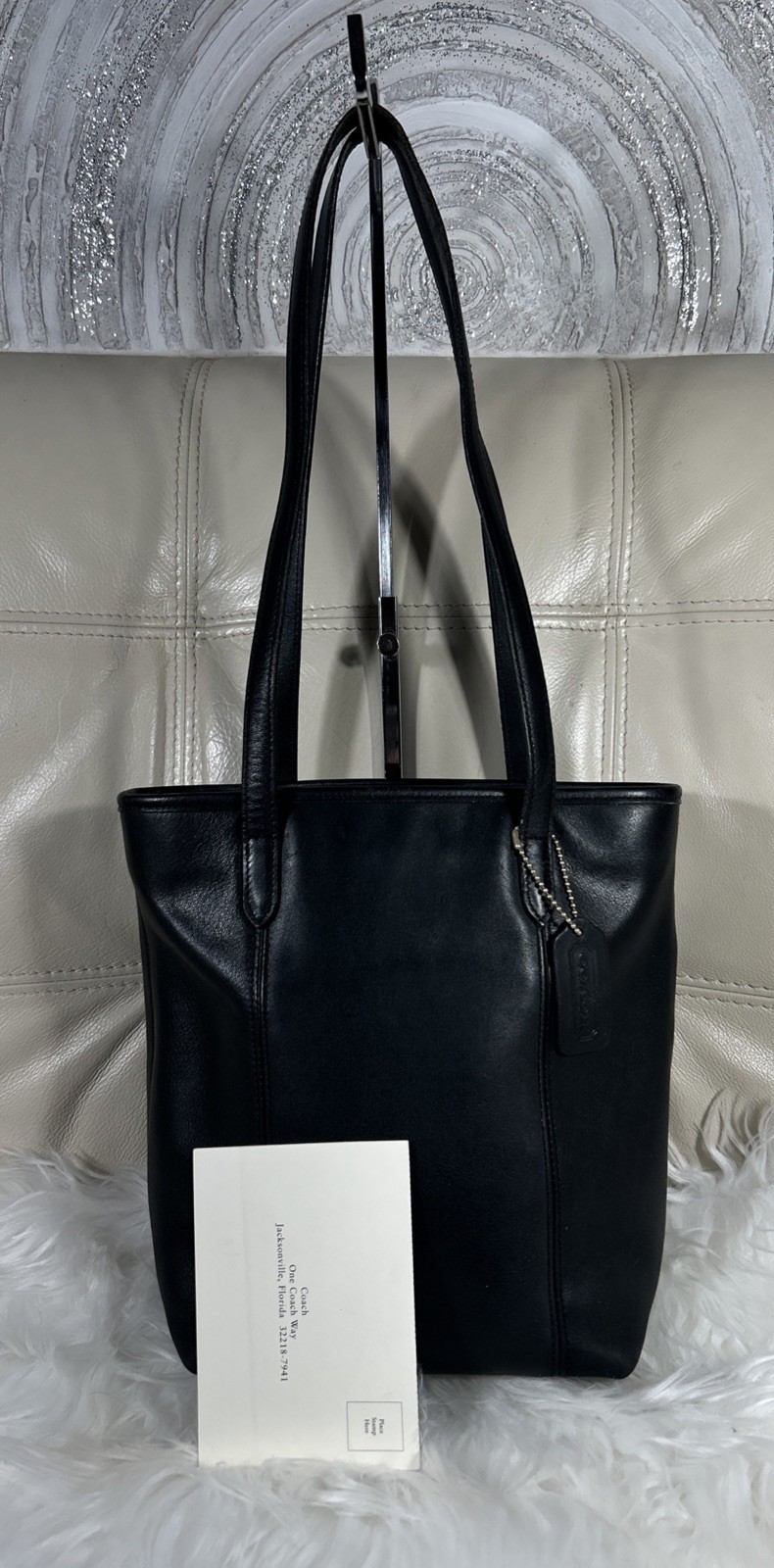 Vintage Coach Bag 9077 Classic Lunch Tote Small Costa Rica Soft! Free Ship!