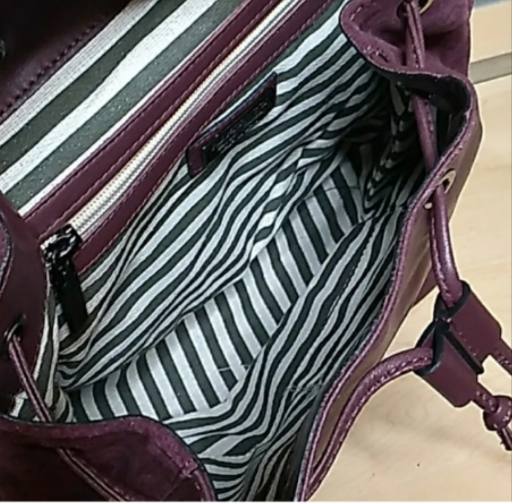 Alberto Bellucci Pelletterie Italian Leather Suede Backpack