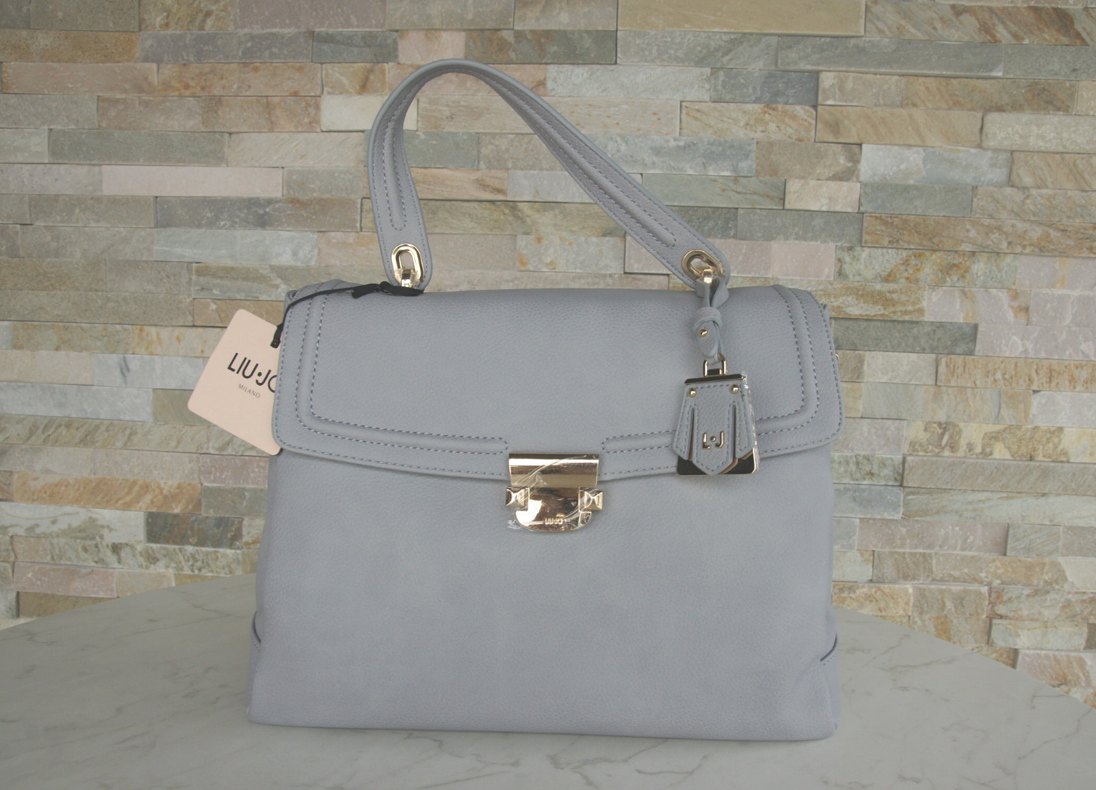 Liu-Jo Bag Handbag Shoulder Strap Inox NEW Former RRP 159 €