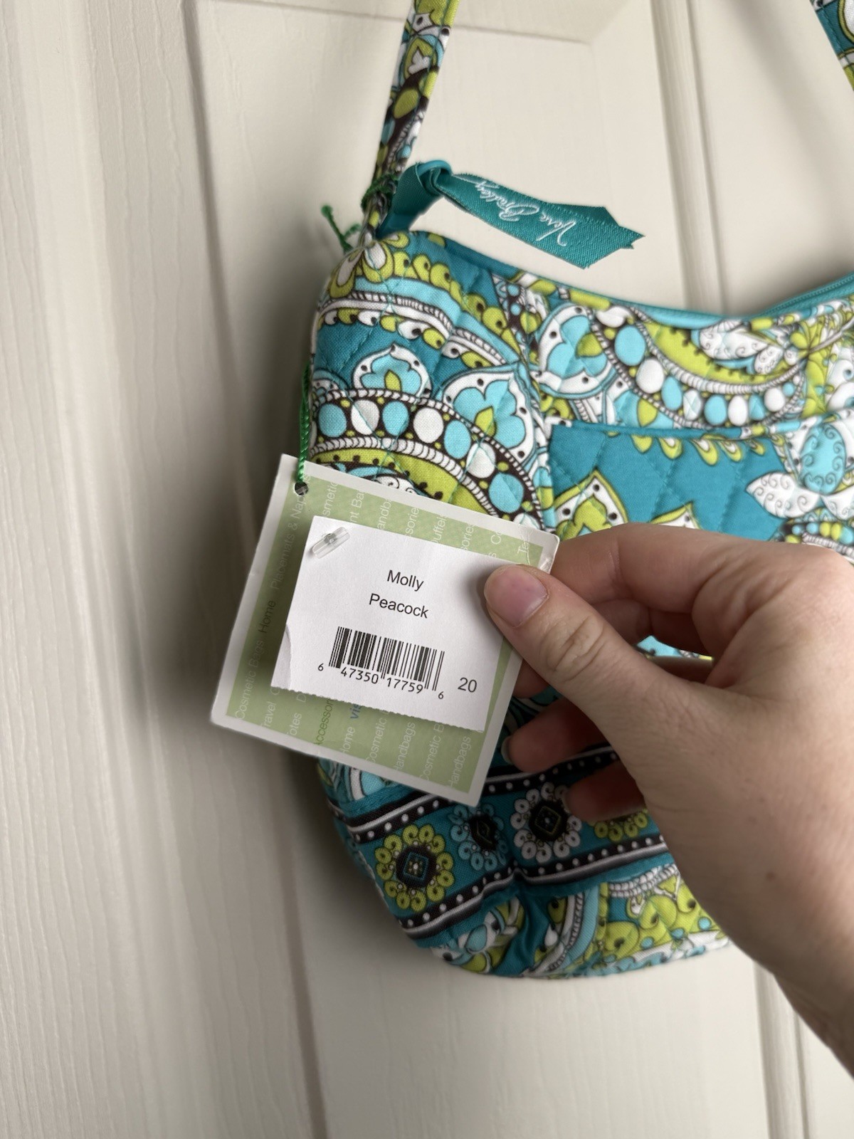 Vera Bradley Peacock Molly Shoulder Bag NWT RETIRED PATTERN – LAST ONE