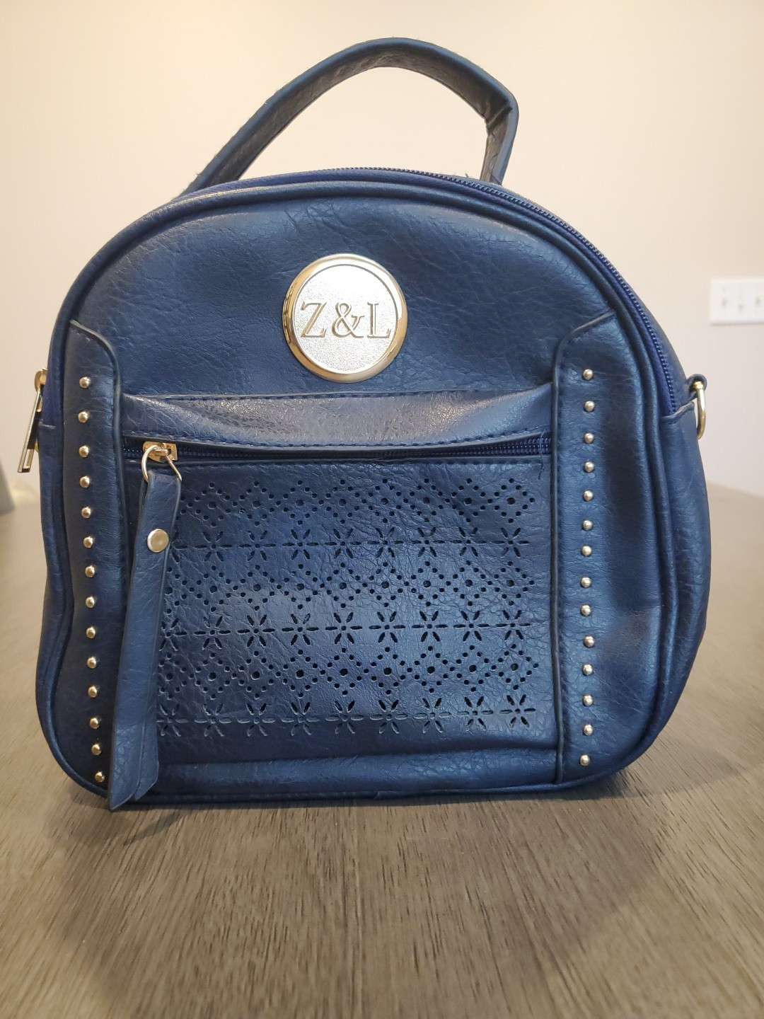 Z&L Dark Blue Purse / Shoulder Bag Small See Images For Size
