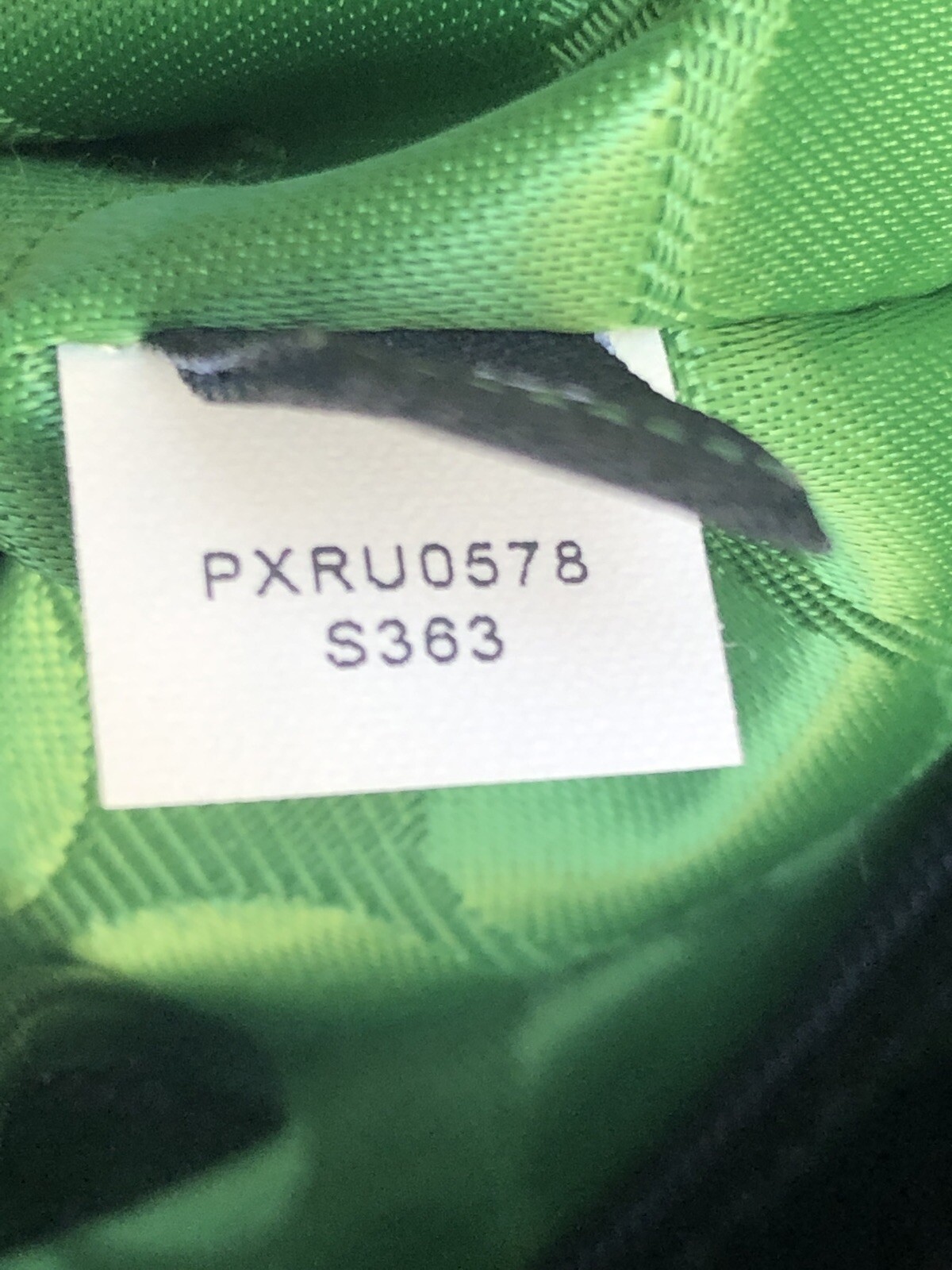 Kate Spade Black With Green Interior PXRU0578 S363 Ladies Handbag With Dust Bag