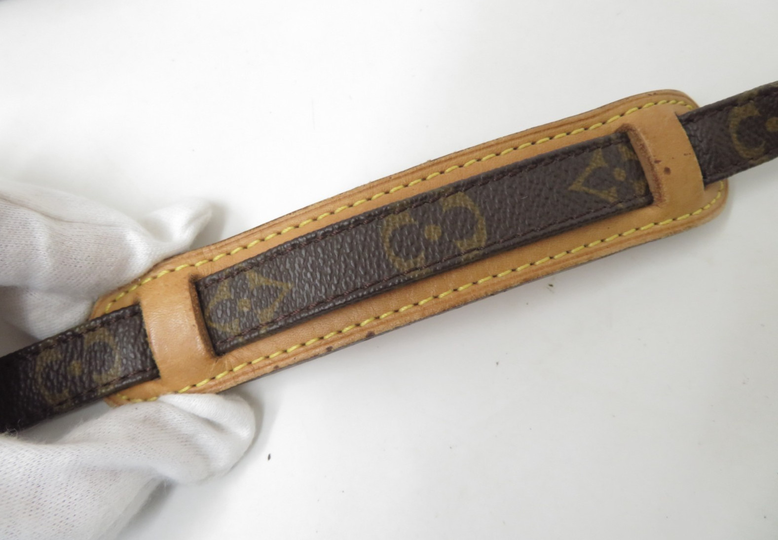 Authentic Louis Vuitton Monogram Danube Shoulder Bag Crossbody F#52791