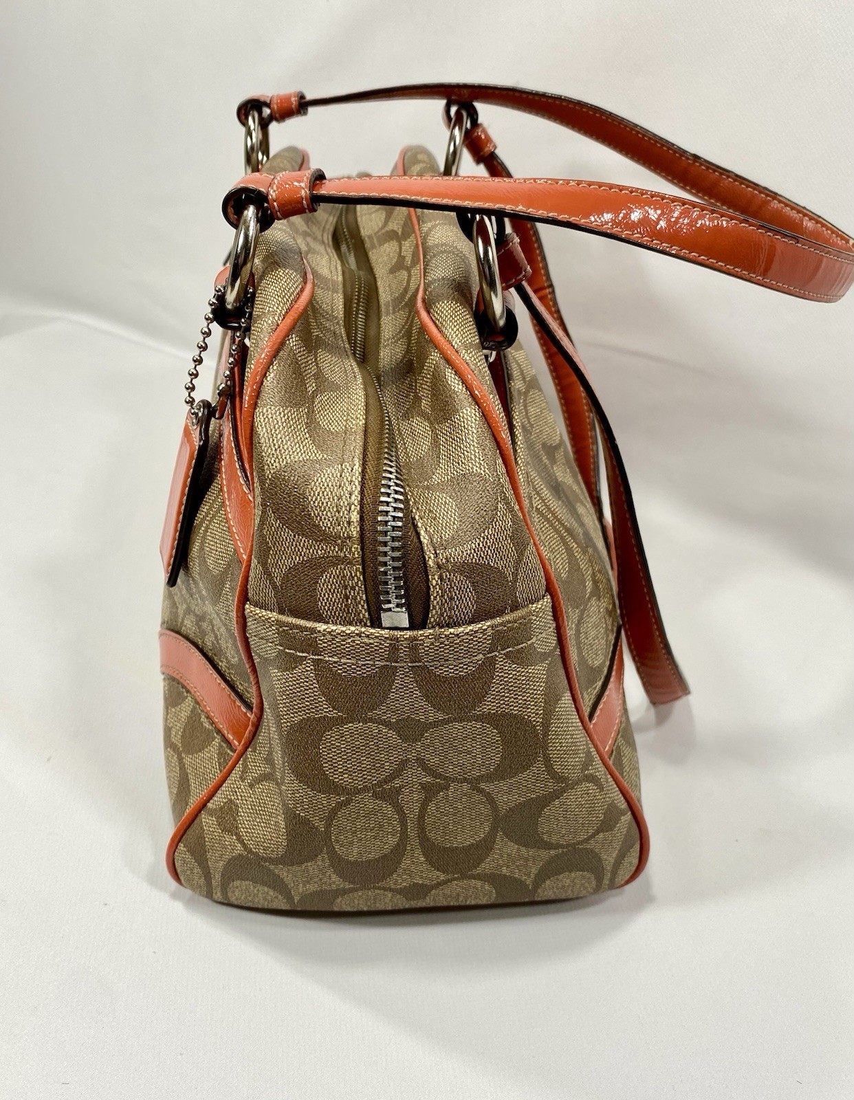 COACH Peyton Satchel All-Over Print F1220-F18918, 13”x 8”x 6” **SEE PHOTOS