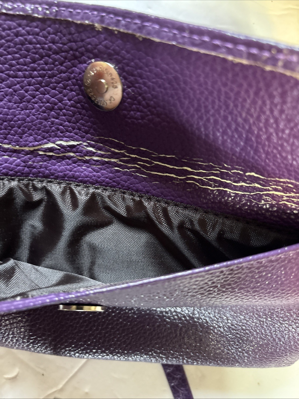 YALUXE Purple Wristlet Handbags Purse