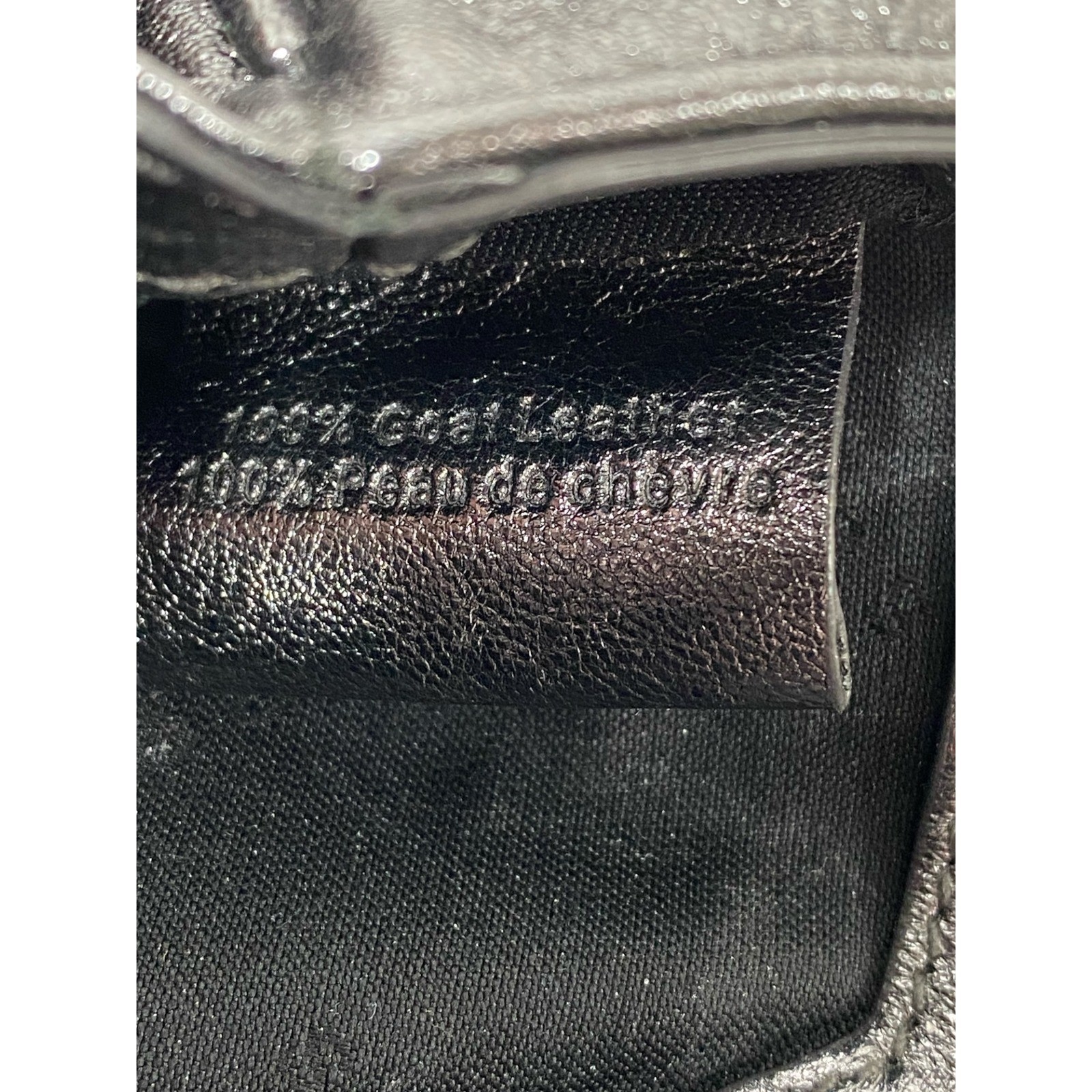 Hugo Boss Metallic Pewter Mini Shoulder Bag Crossbody Chain Strap Minimalist
