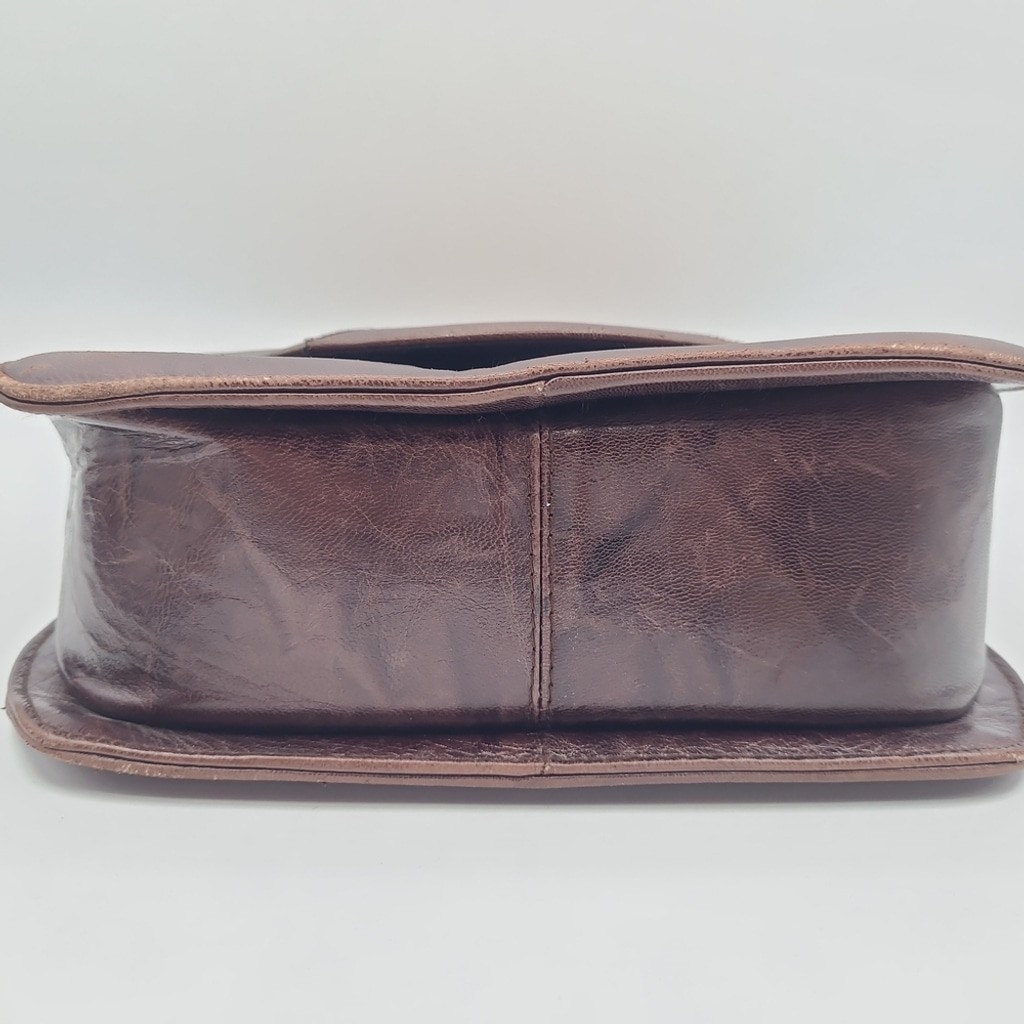 Vintage Margaret Jerrold Leather Saddle Bag Spain Boho Crossbody