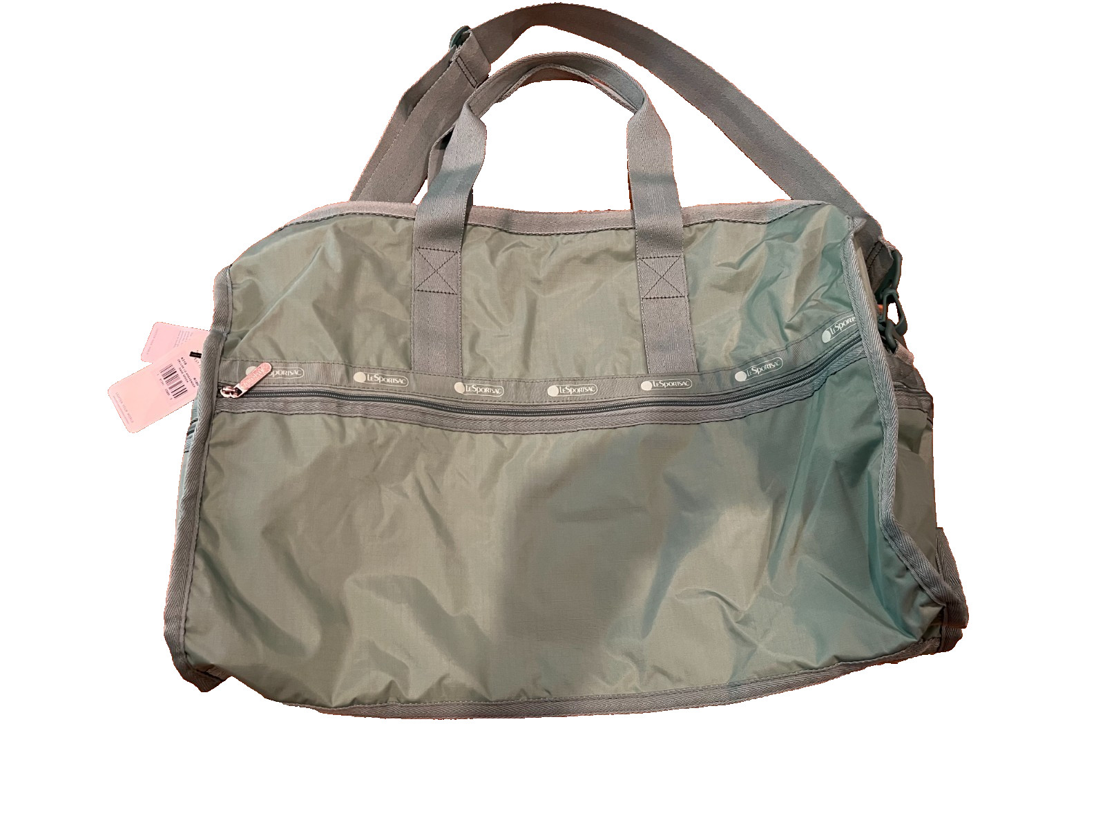 LeSportsac Deluxe Large Weekender Sage Green NEW WITH TAGS