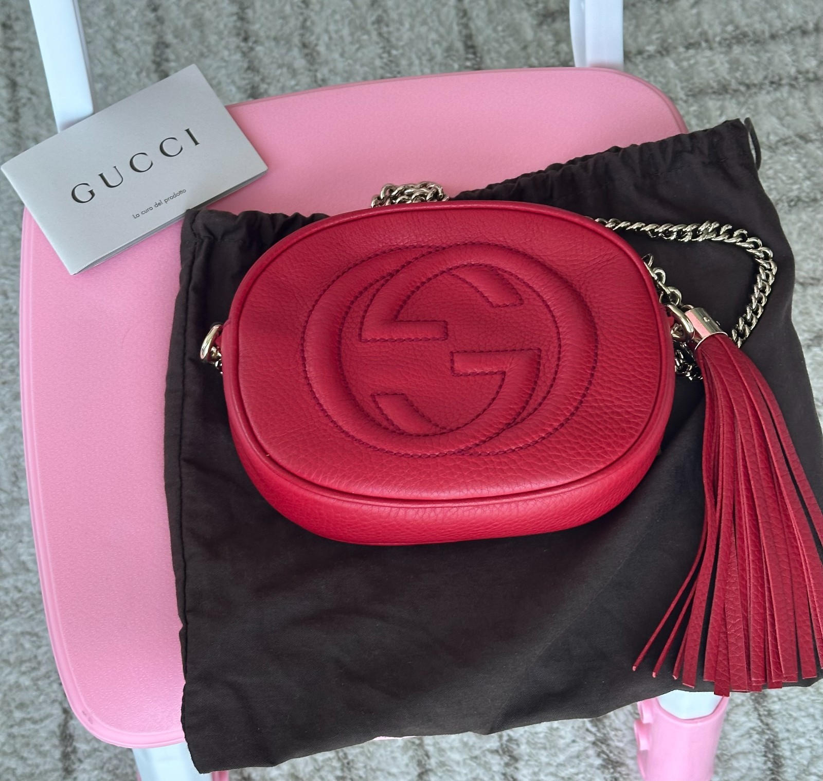 Authentic Gucci Soho Disco Bag