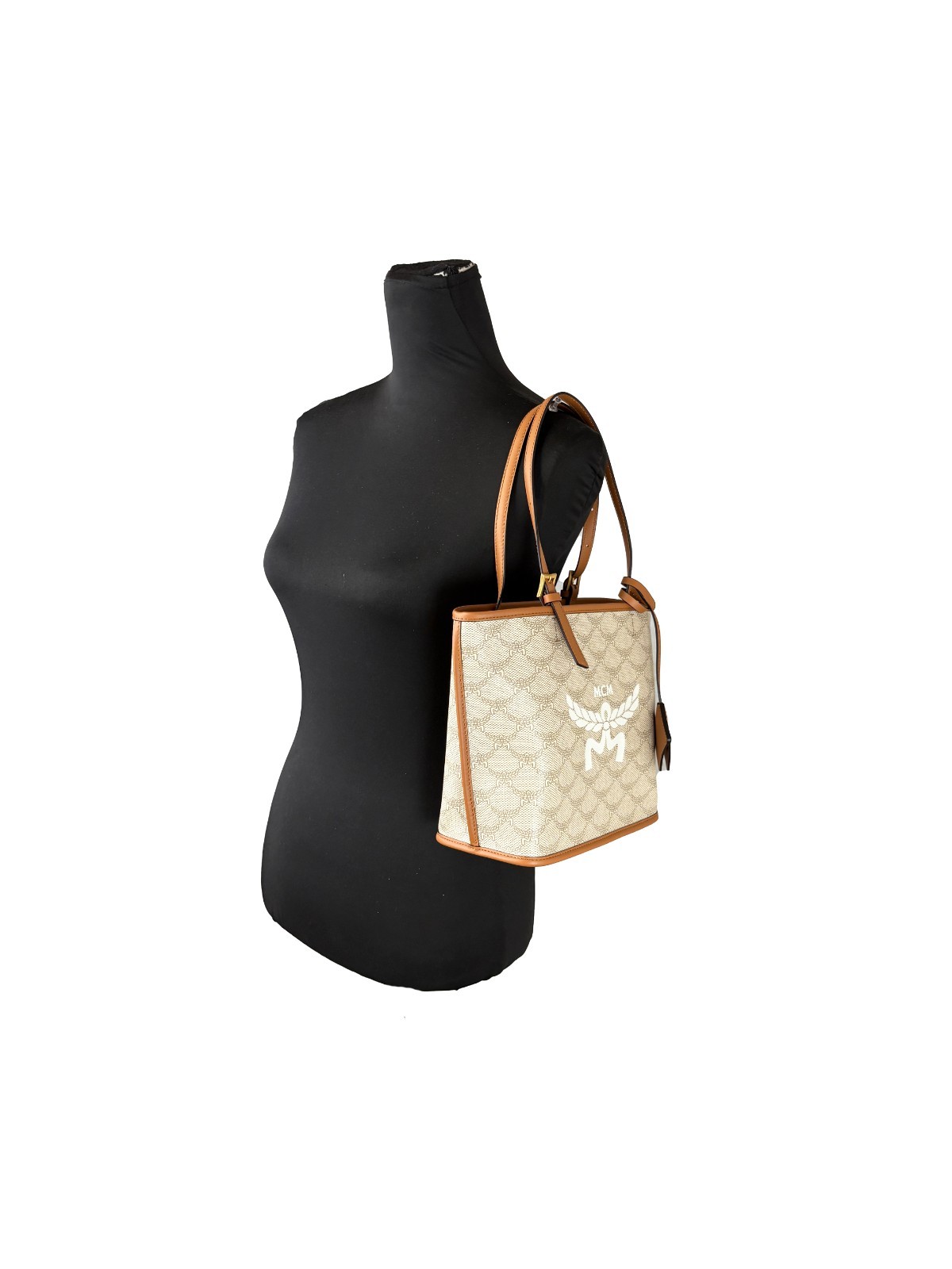 MCM Mini Himmel Shopper Tote Bag