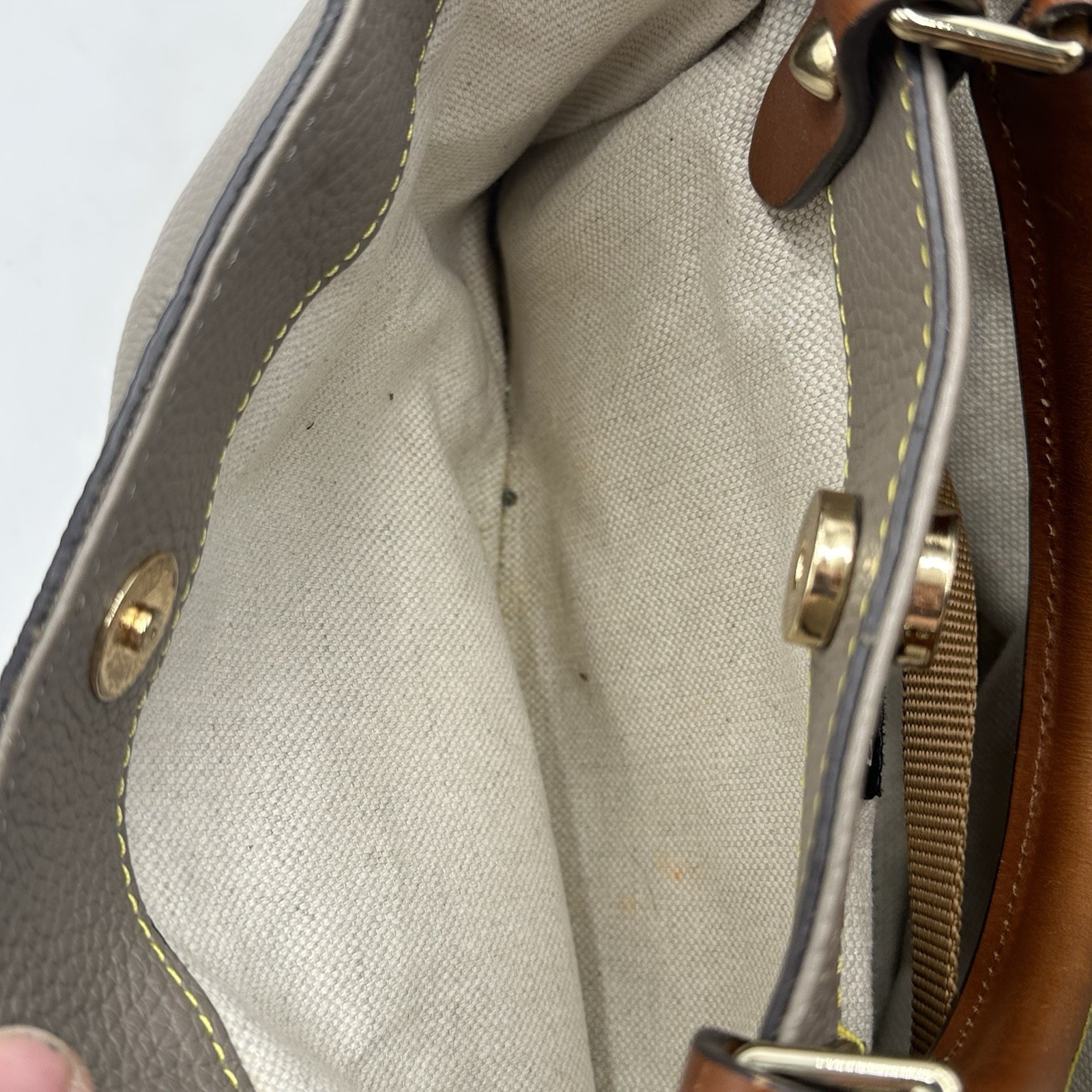 Dooney & Bourke Pebble Grain Medium/large Zip Barlow Purse In Elephant Nice