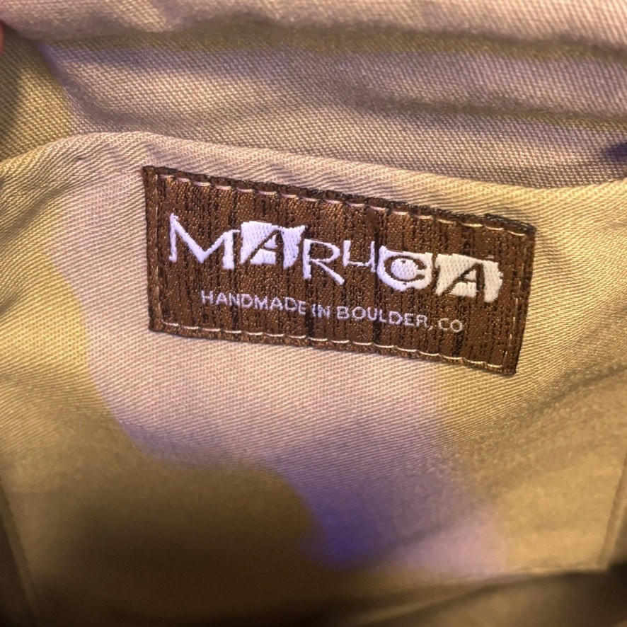 Maruca Design Spree Crossbody Bag Handmade Boulder Artisan Tapestry Festival New