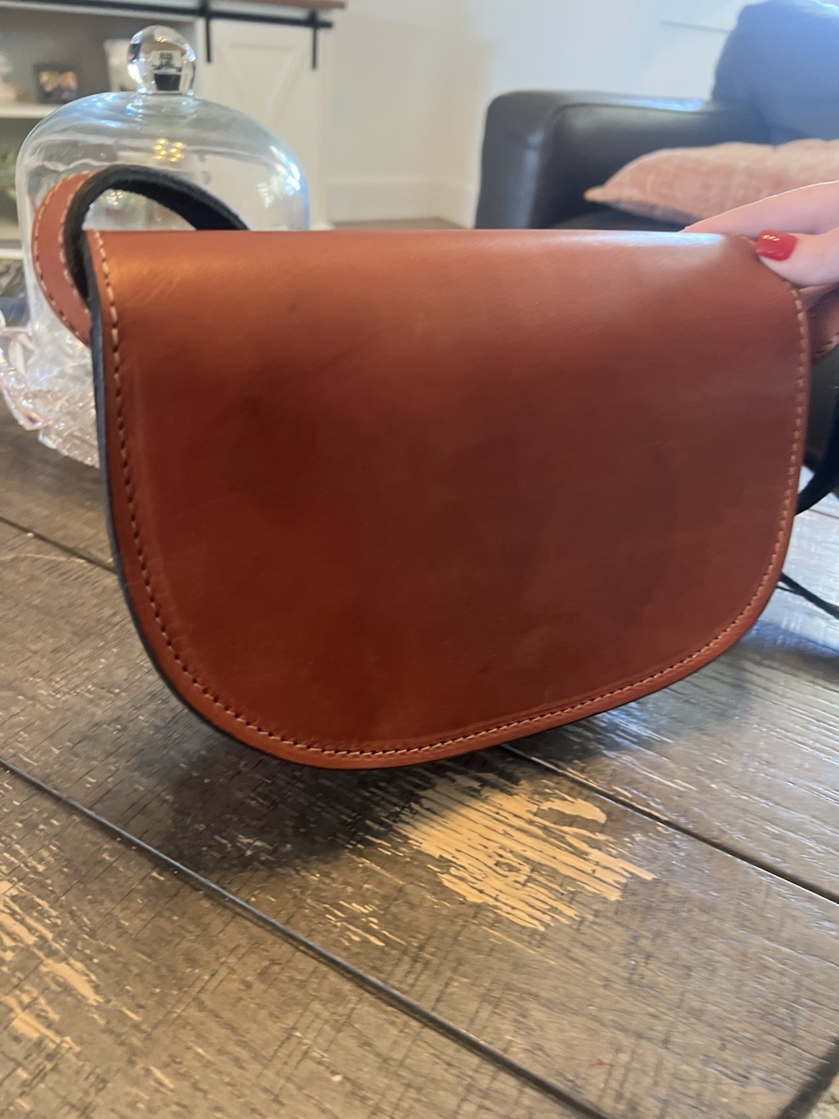 Arandu Saddle Bag Crossbody, Mexico High End brand See last photo and my notes