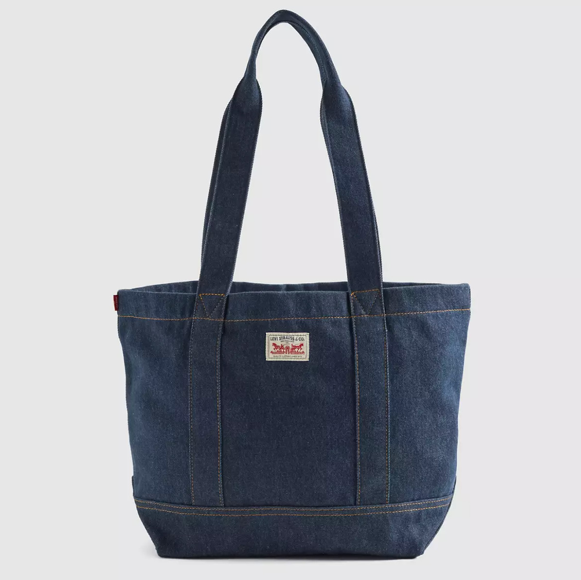 New Levi’s Denim Indigo Med Tote Bag Blue