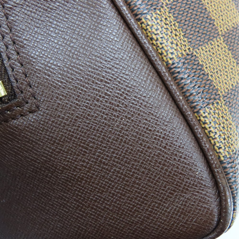 USED LOUIS VUITTON Handbag Brera N51150 Damier Ebene Brown Everyday use