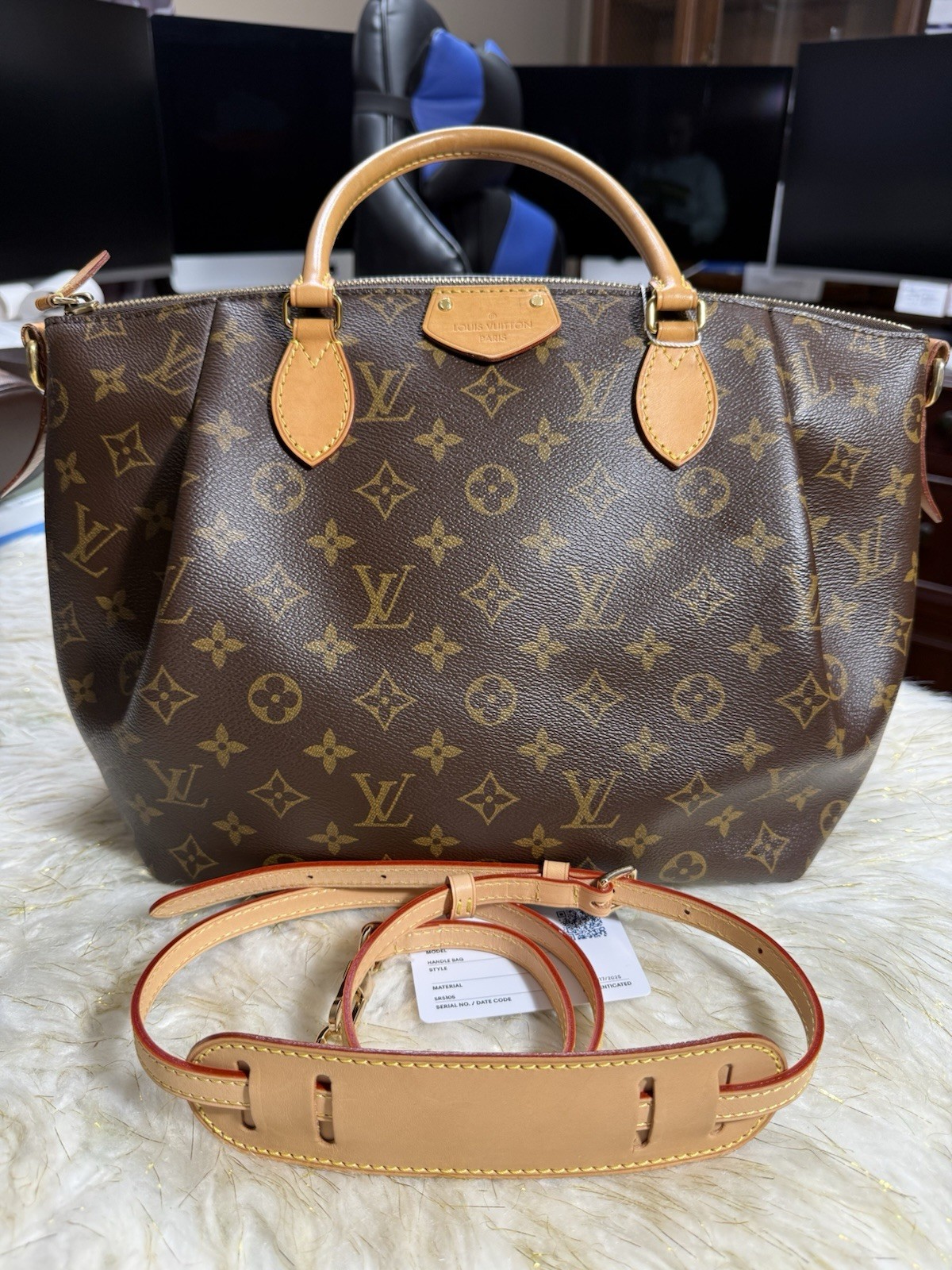 Louis Vuitton Turenne Monogram 2 Way Hand bag