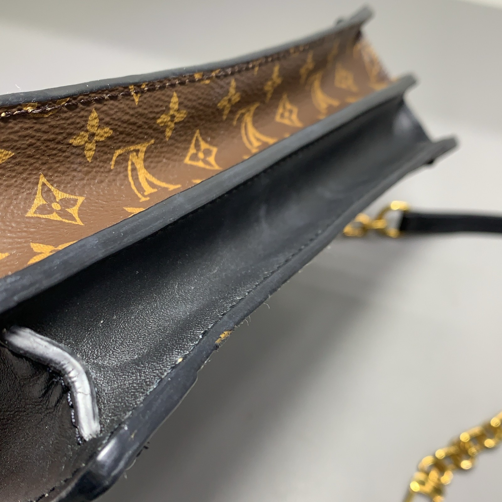 LOUIS VUITTON Trunk Clutch Monogram print Soft box‑shaped mini Shoulder bag
