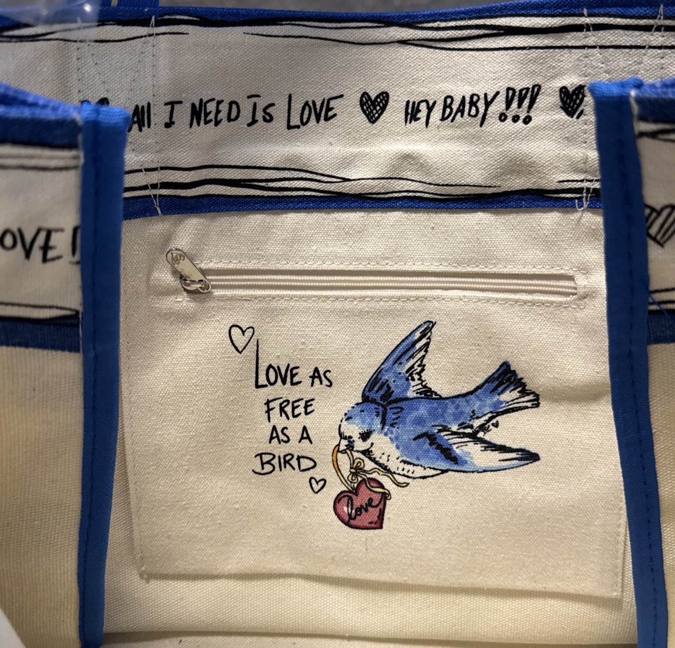 Brighton TIED WITH LOVE Tote In Original Packaging D30311 Tom Clancy List $150