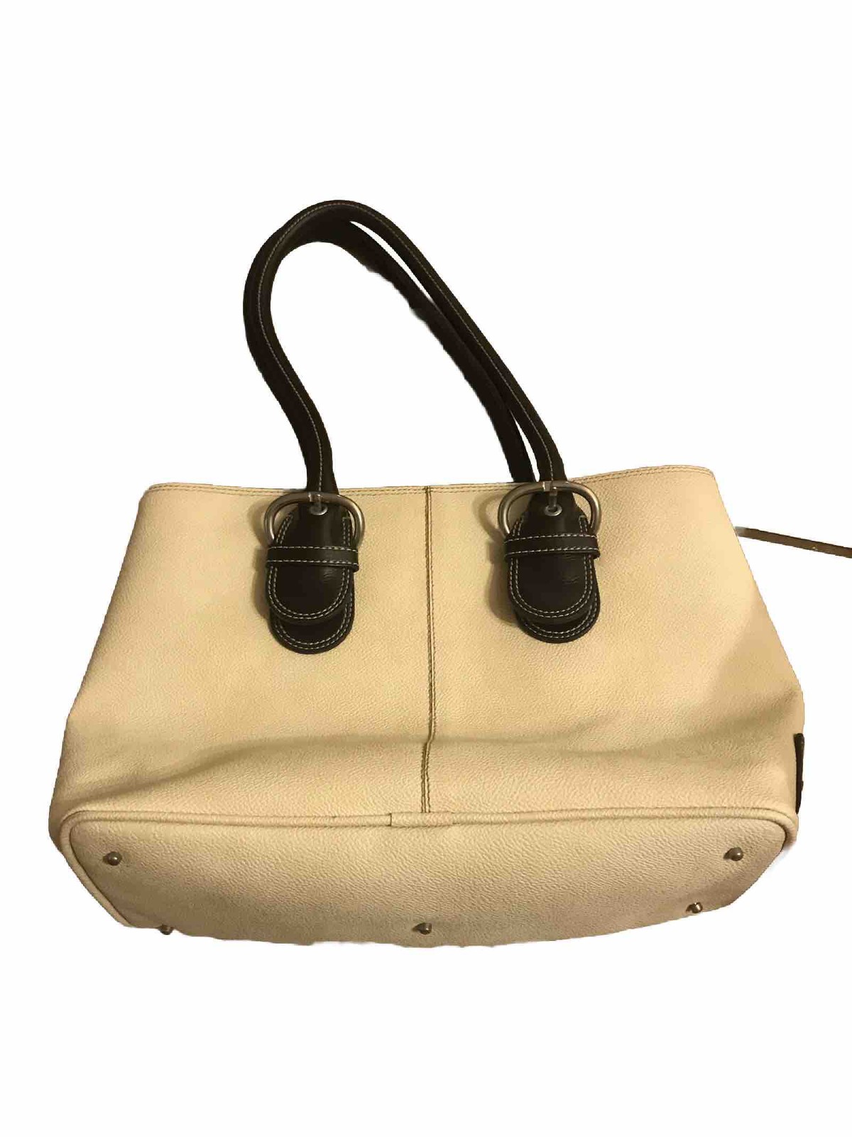 NANNINI Shoulder Tote Bag With Zipped Pockets Lined