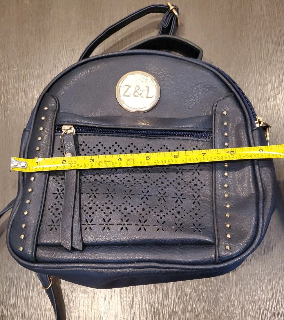 Z&L Dark Blue Purse / Shoulder Bag Small See Images For Size