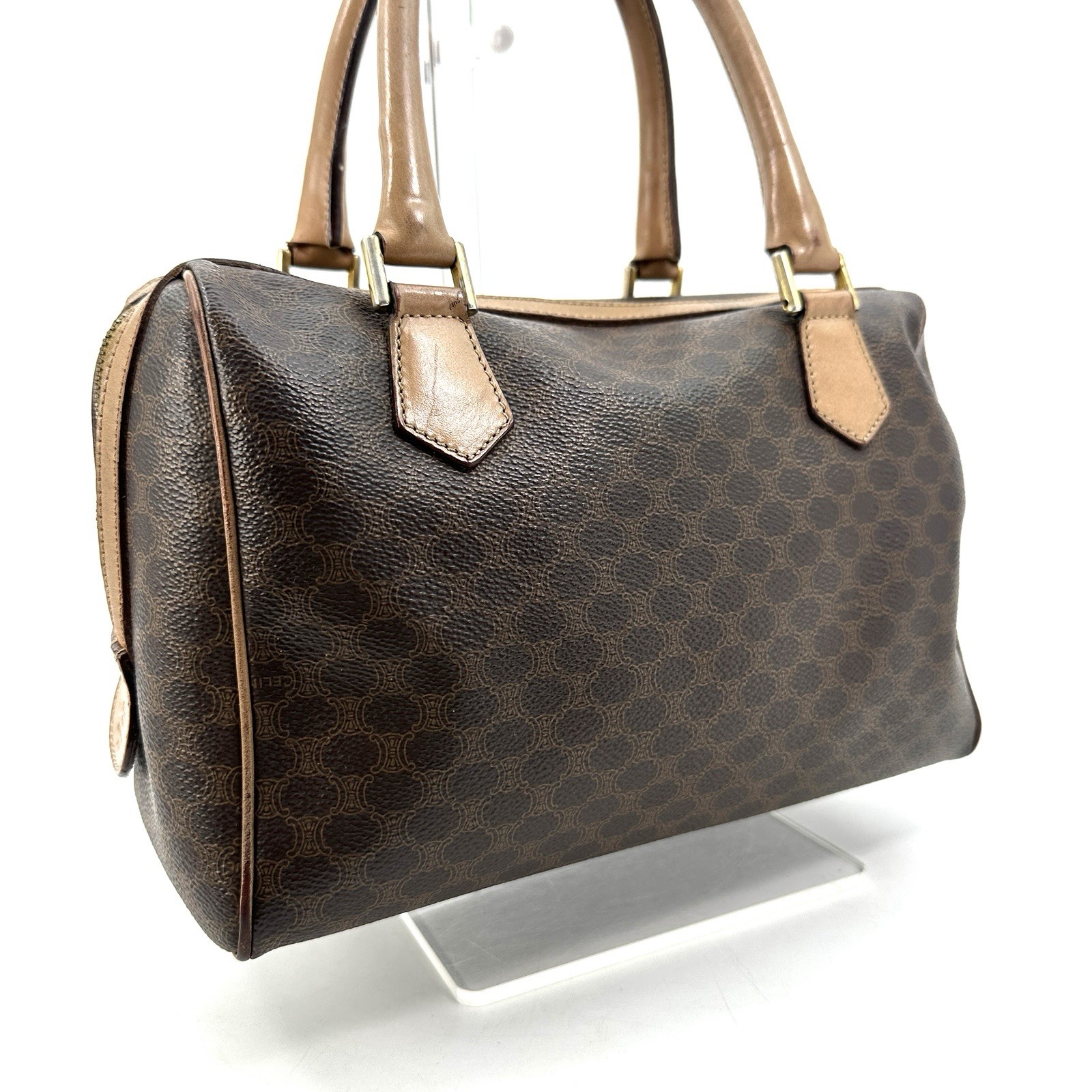 CELINE Macadam Handbag Mini Boston Bag Authentic from Japan