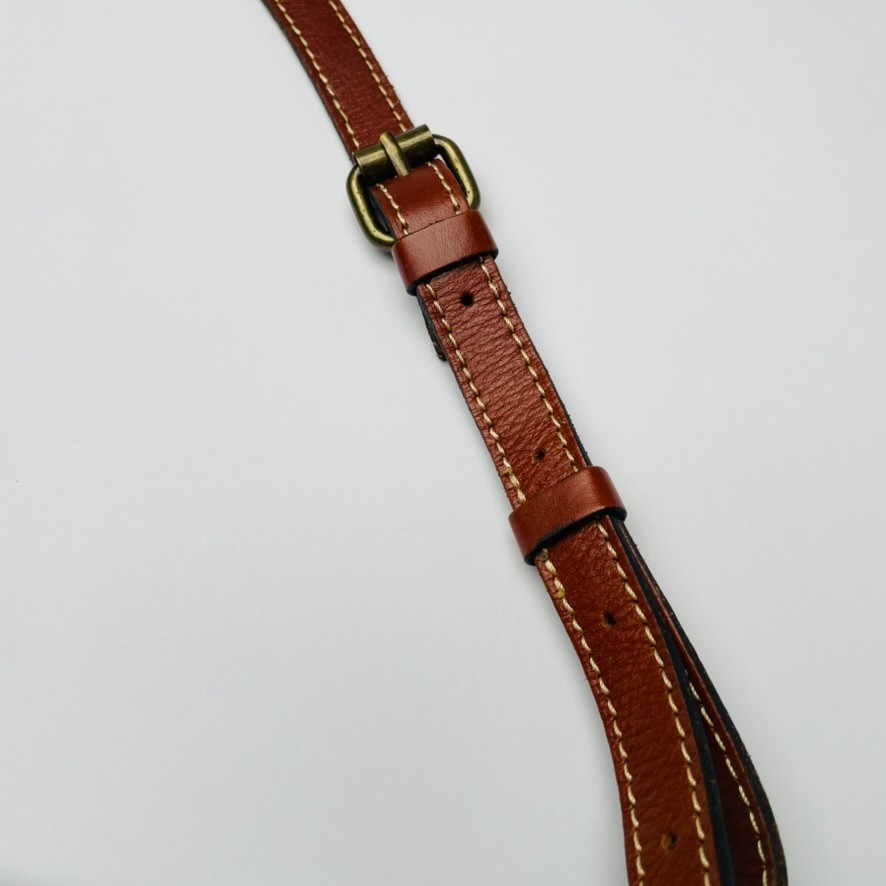 Patricia Nash Tooled Leather Crossbody Bag Tan Cognac Whipstitch Flap Purse