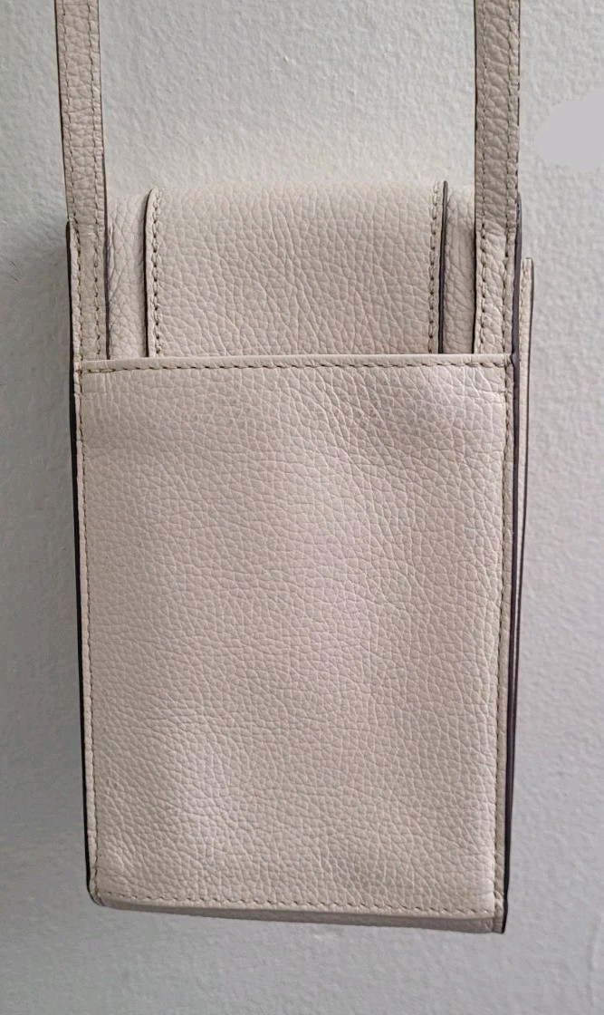Brighton Interlok Leather Phone Crossbody Organizer EUC