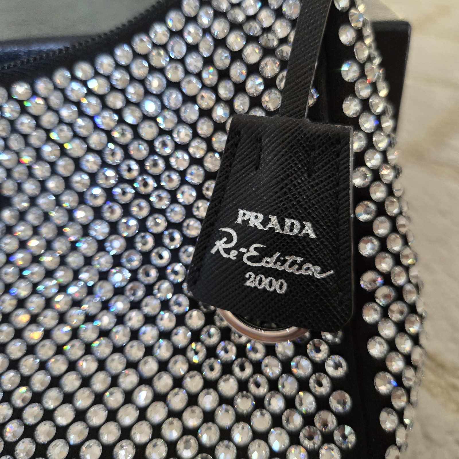 Prada Re Edition 2005 Crystal Shoulder bag with Box