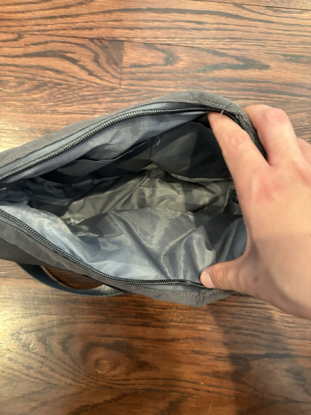 Morally Gray All The Way Grey Gray Crescent Bag Bum Bag Travel Adjustable