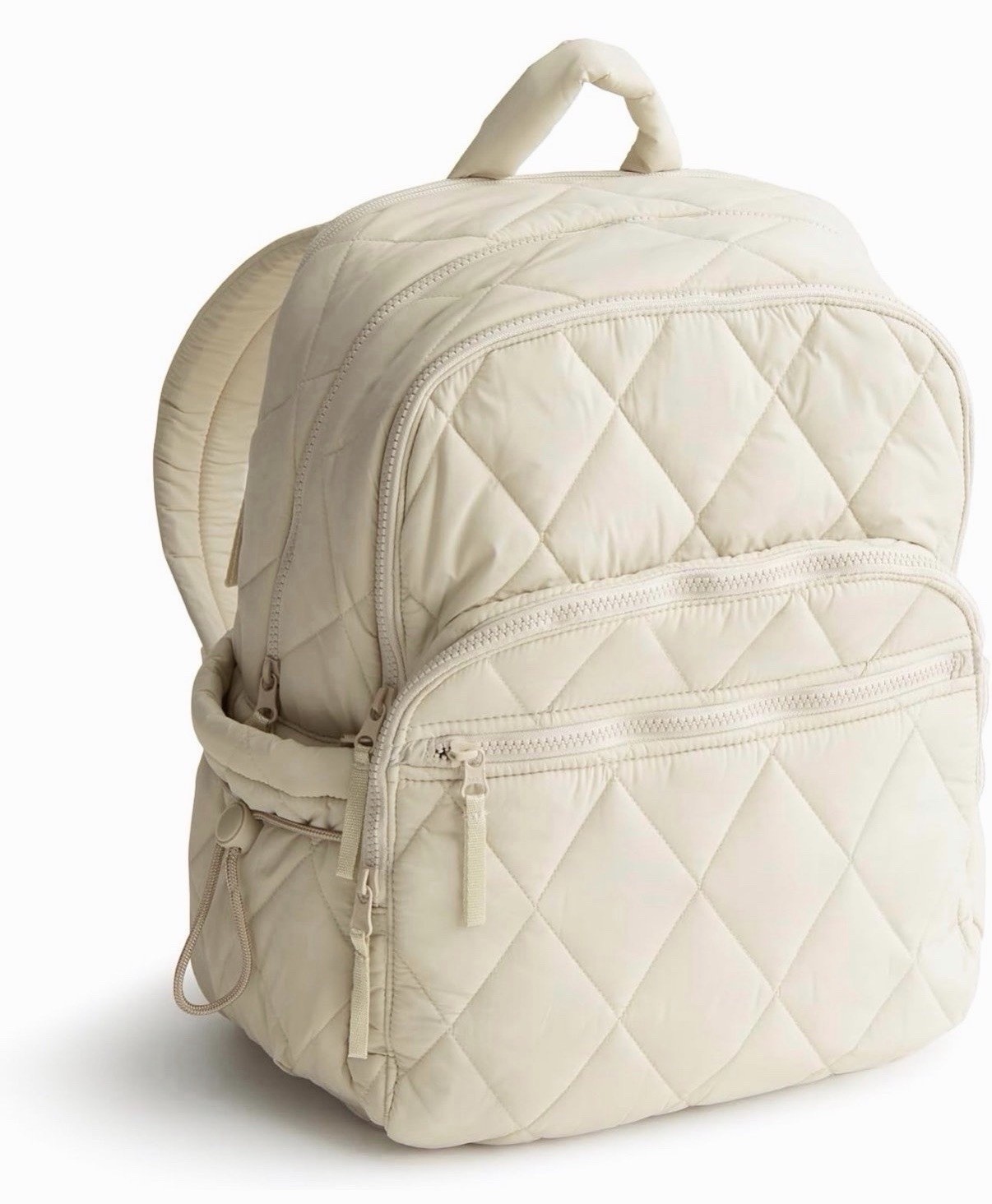 Vera Bradley Women’s Large Bancroft Backpack – Featherweight, Pumice Stone