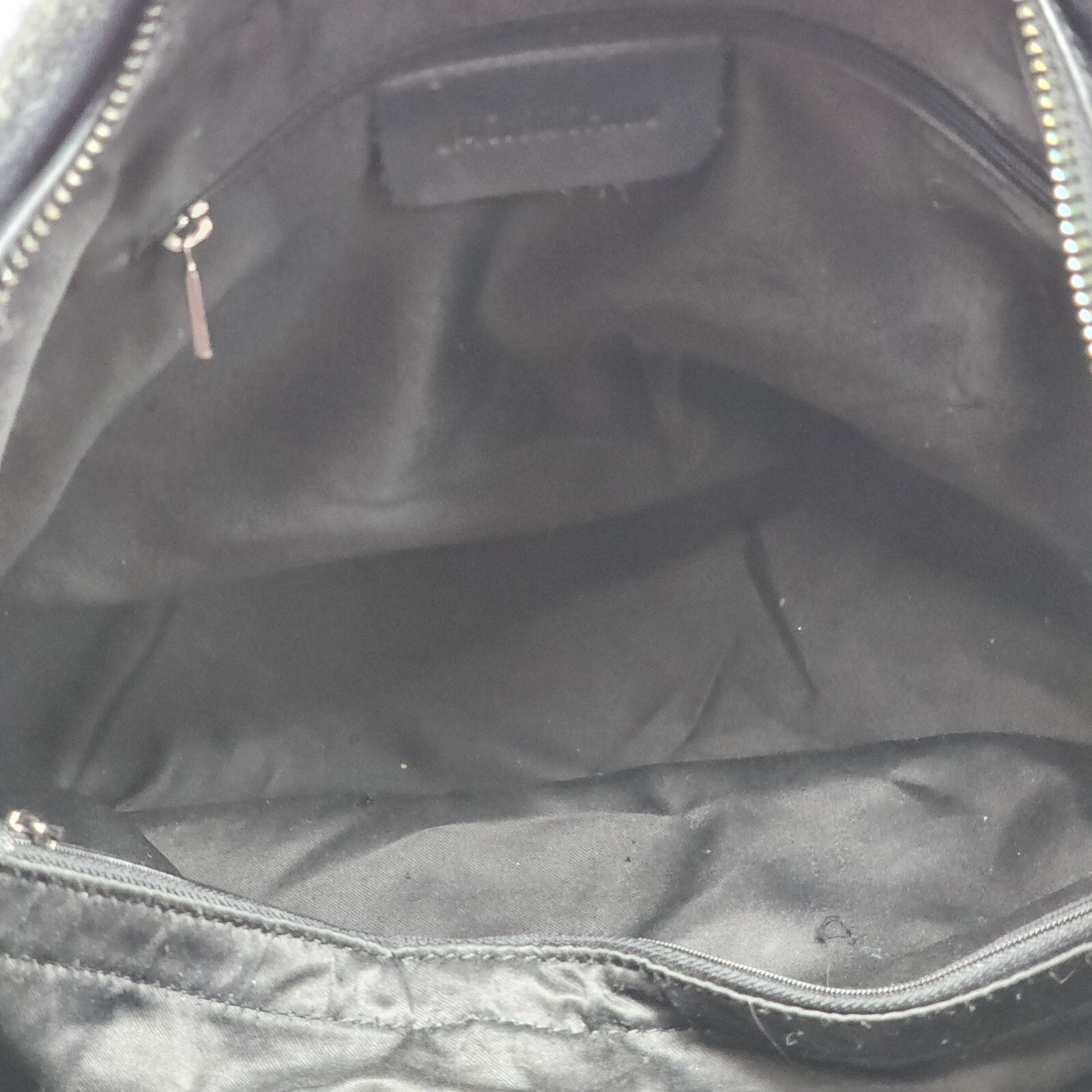 Jack & Chris Buffalo Leather Black Women’s Tote Purse Large 15 x 16 x 6
