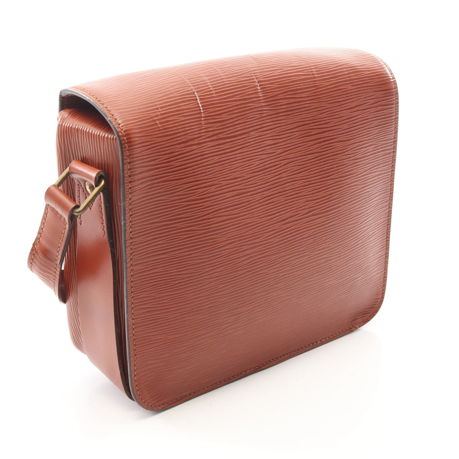 Louis Vuitton Shoulder Bag Brown Leather #RCB14151