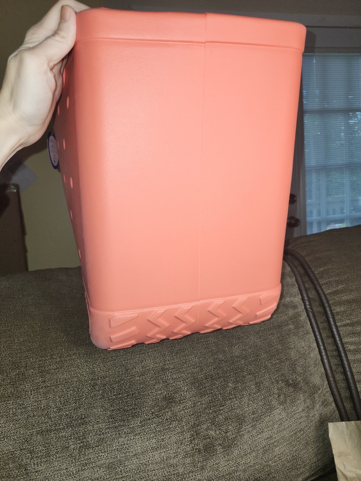 LARGE Bogg Bag Coral 19in L x 9in W x 14in NWT #782