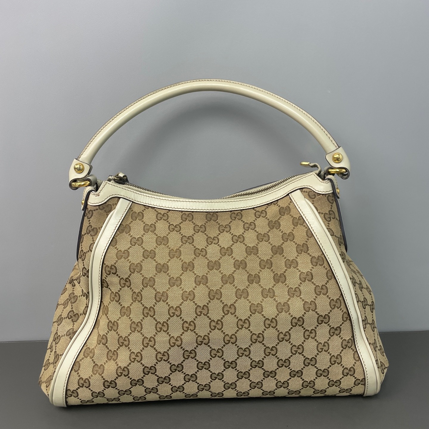 Gucci Pre-Owned Authentic Underarm Bag Monogram Canvas Free Tracked Shipping