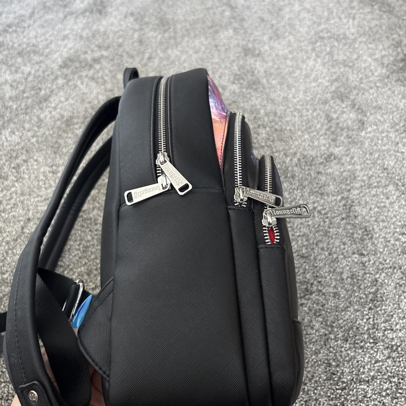 Loungefly Disney Star Wars Prequel Trilogy Triple Pocket Mini Backpack