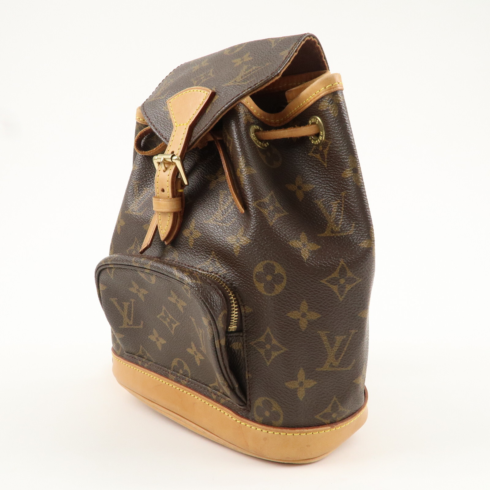 Louis Vuitton Monogram Mini Montsouris Backpack Bag M51137 Auth Used