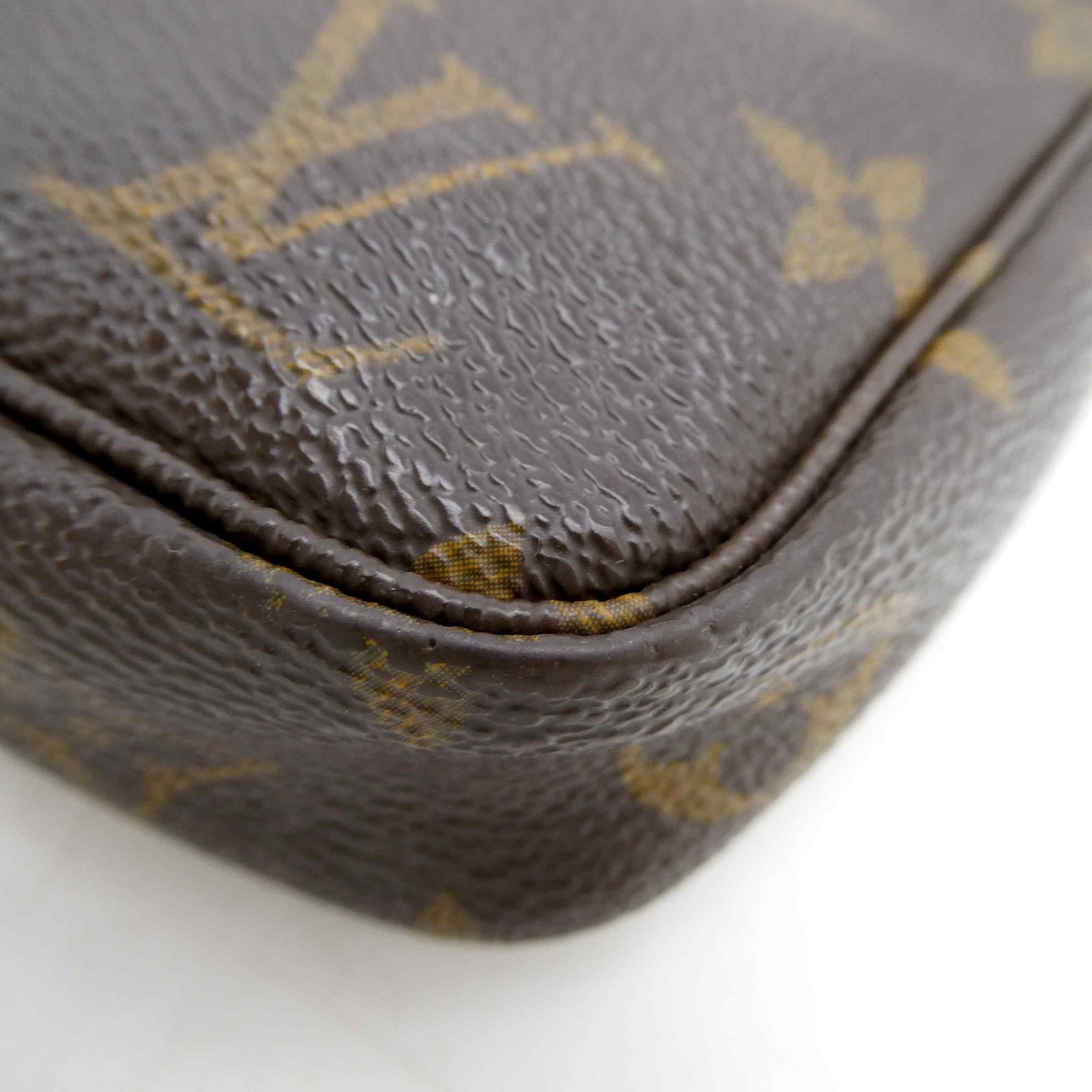 [Genuine Long Strap] Louis Vuitton Pochette Accessoires Bag M51980 Monogram 1065
