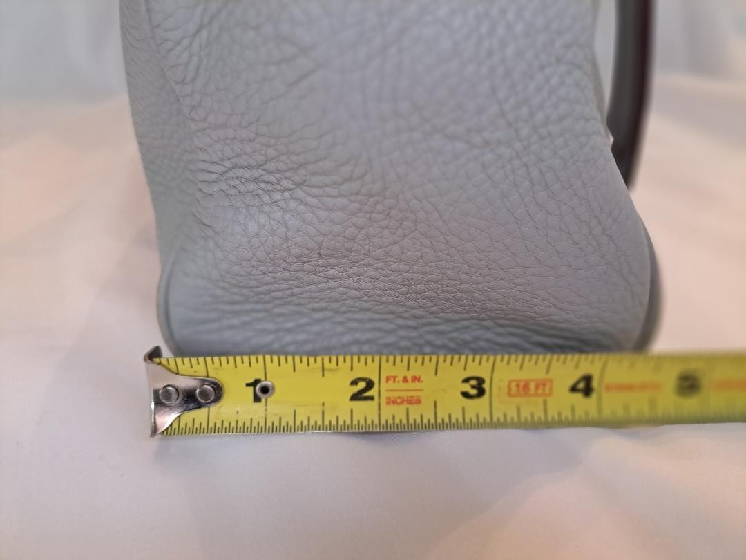 Kate Spade Dove Gray Cobble Hill Small Harris Pebbled Leather Purse Shoulder Bag