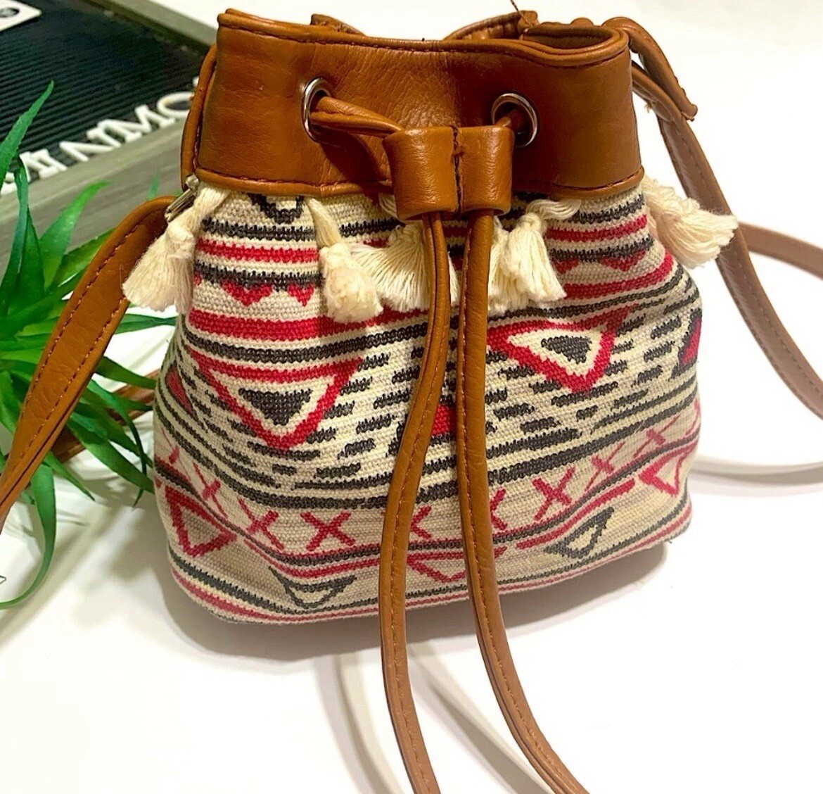 Art Class Boho Bucket Bag