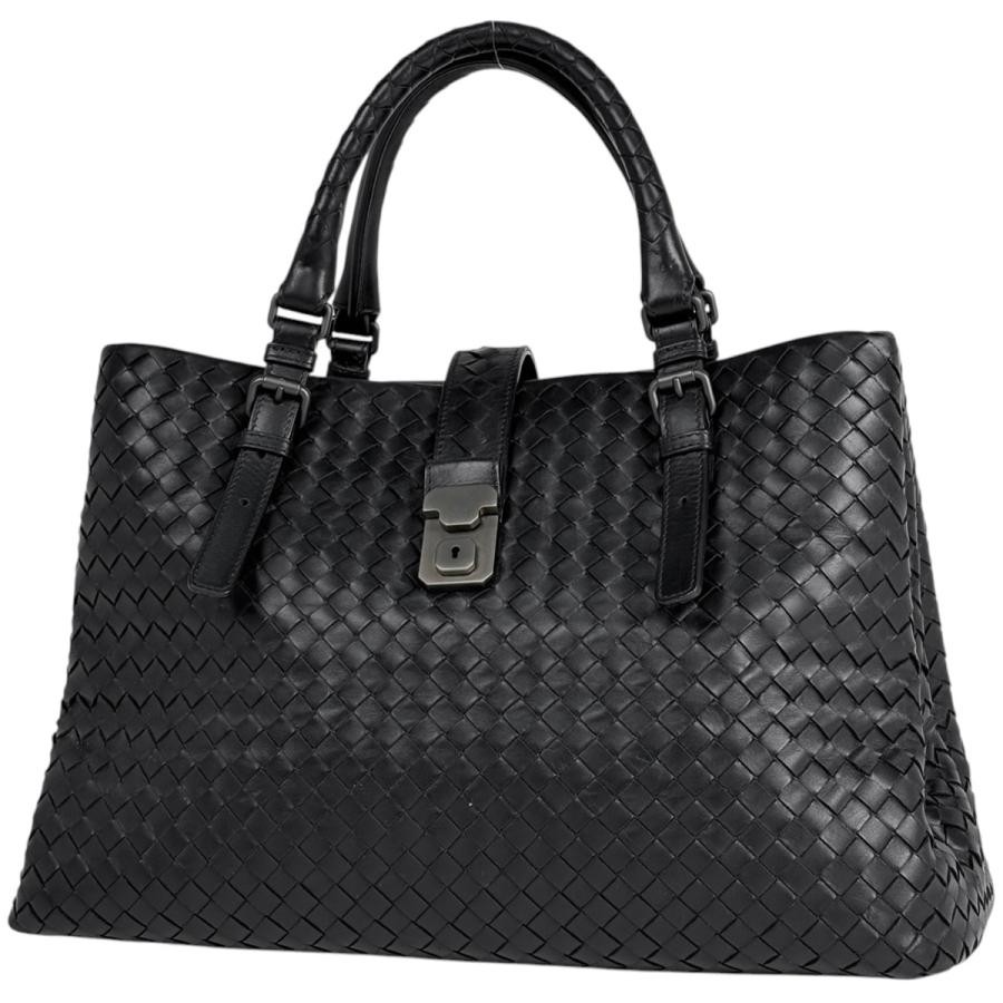 Bottega Veneta Leather Black Handbag 171265 #BS2855