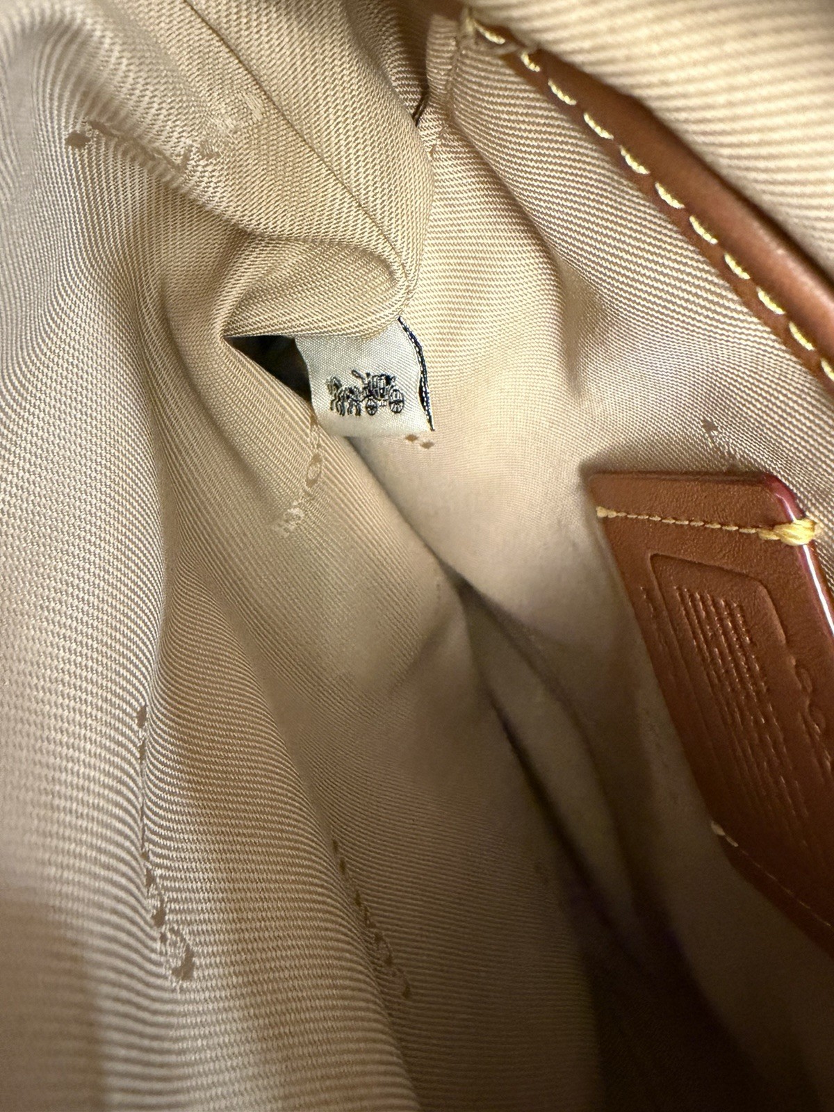 Coach Kitt Messenger Crossbody Bag CC970 Jacquard Badge Chalk NWOT