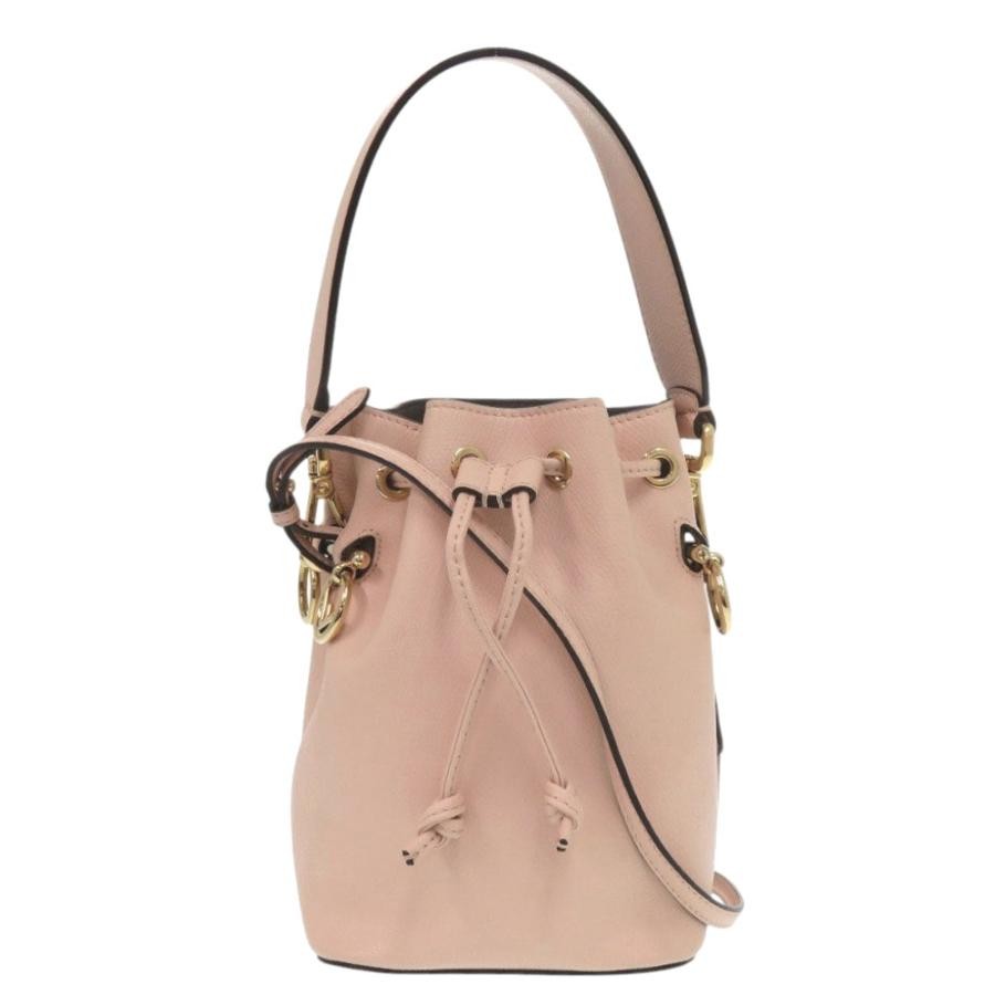 FENDI Bag: Mon Tresor Mini 8BS010 Pink W12H17.5D10cm w/o accessories;