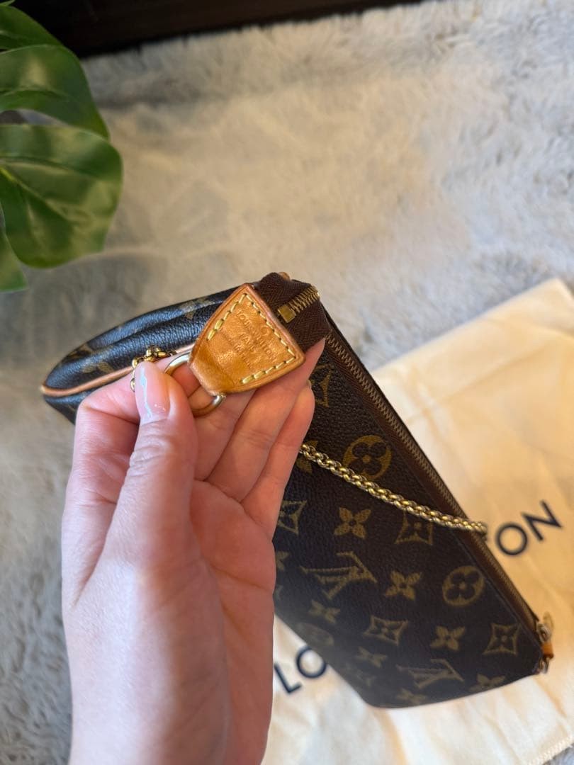 LOUIS VUITTON Monogram Eva Shoulder Bag M95567 LV Auth