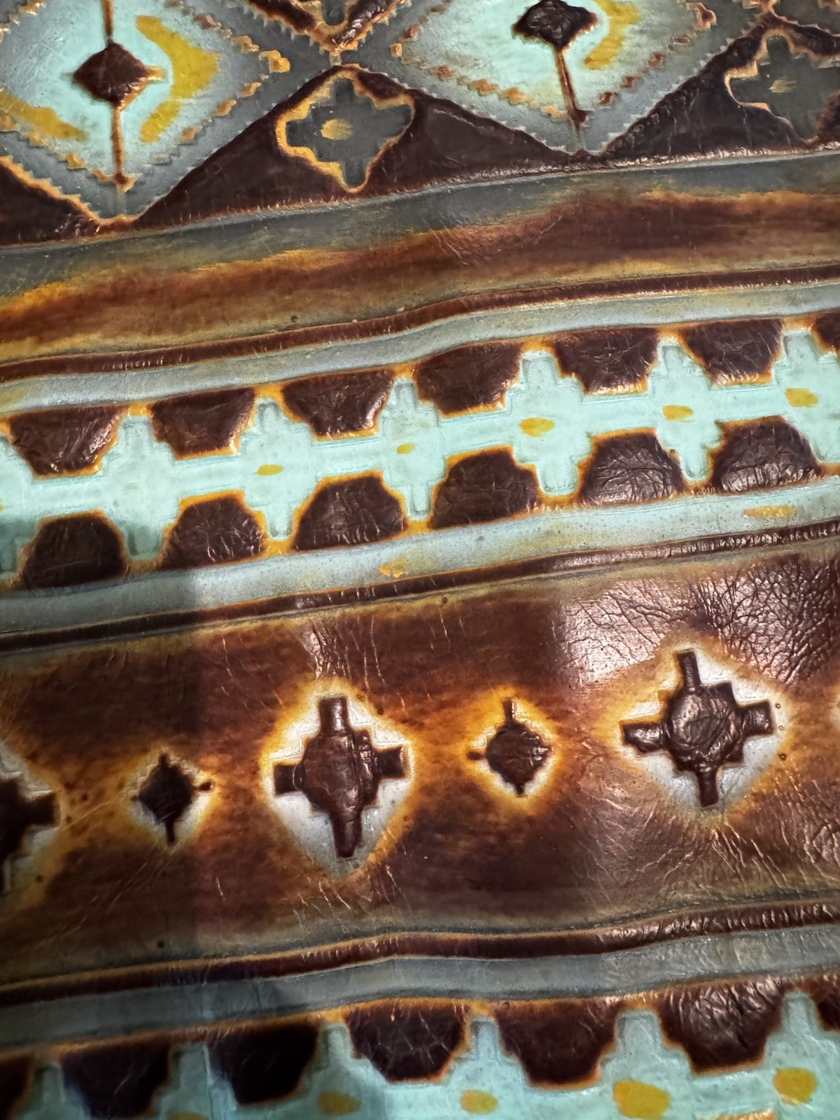 Rhinestone Cowgirl Hand Crafted Large Shoulder Bag Cow Hair Vegan Leather Fringe