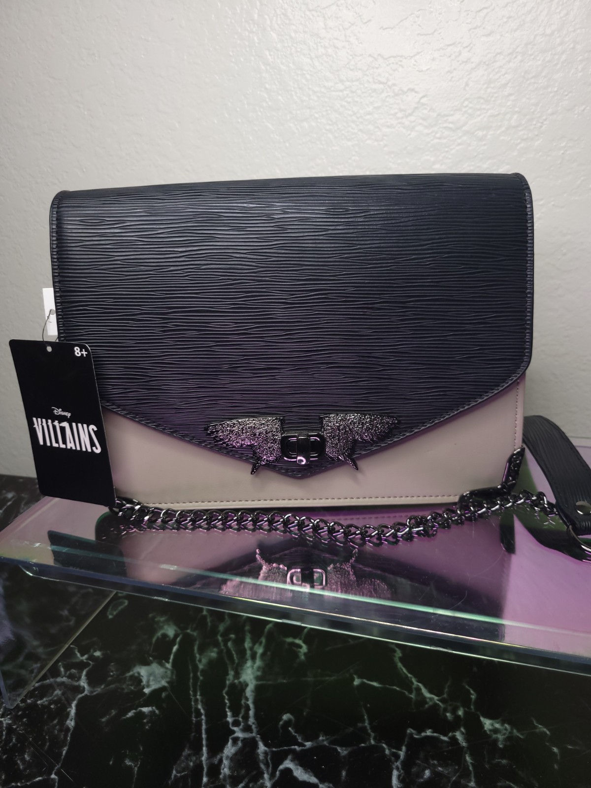 LOUNGEFLY DISNEY MALEFICENT VILLAIN CROSSBODY BAG SLEEPING BEAUTY LIMITED ED