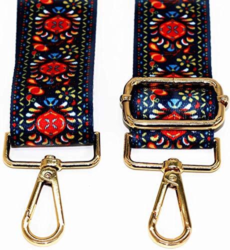 Replacement Canvas Purse Strap – 1.5″ Wide 28″-50″ Adjustable Length Handbag