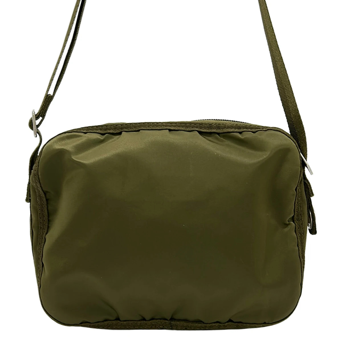 Porter /Yoshida Khaki Nylon Shoulder Bag