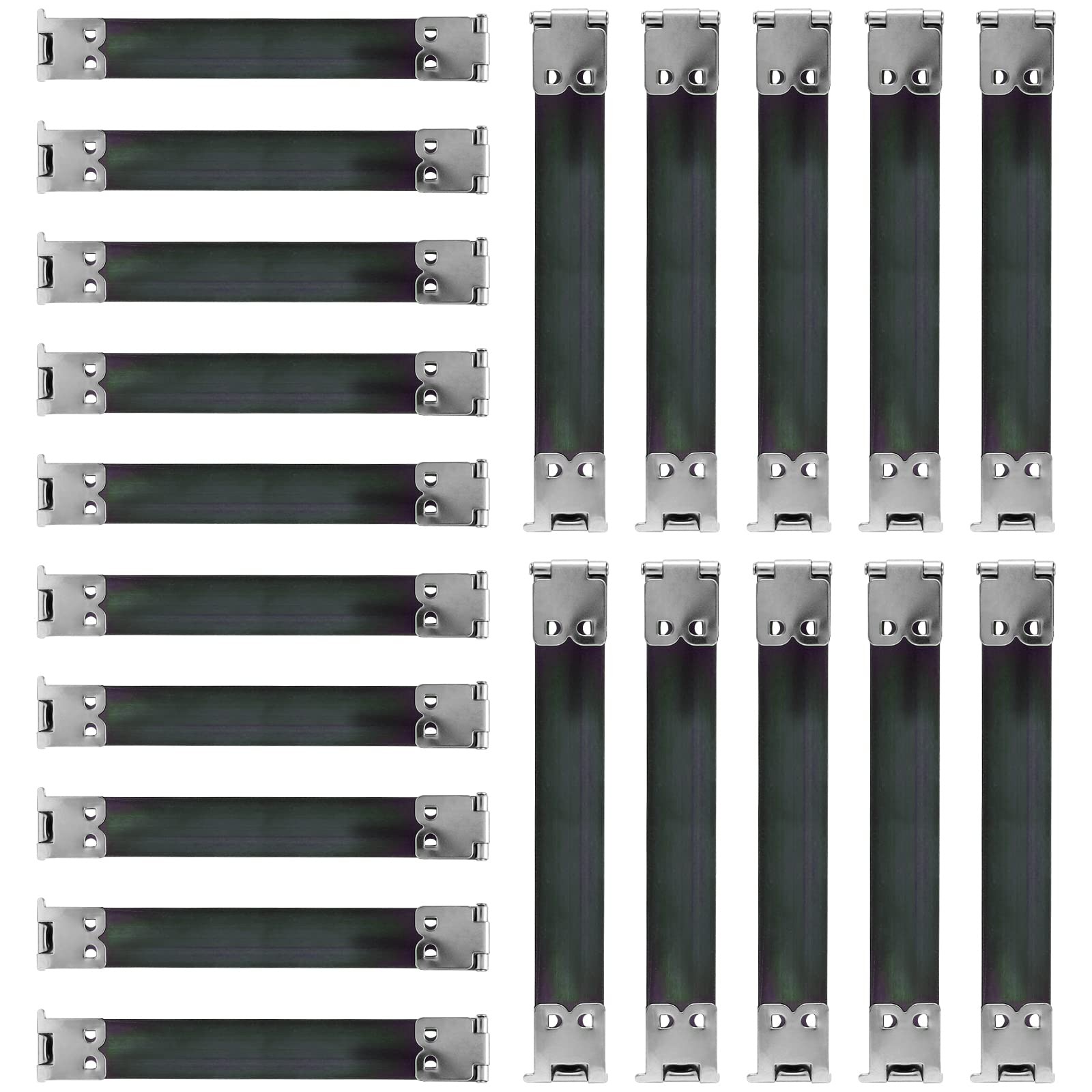 Piutouyar 110mm / 4.33 Inch Metal Internal Flex Frame 110 mm / in, Black