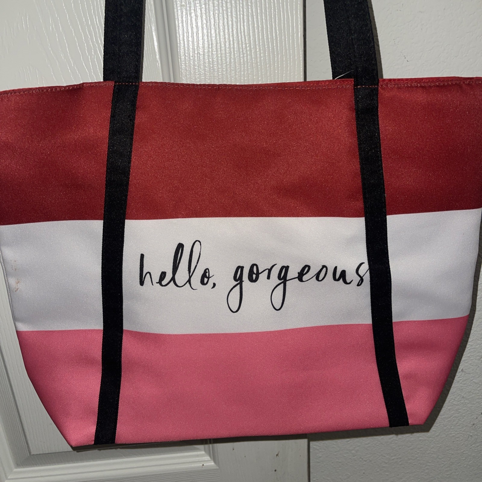 NWT KATE SPADE New York Clinique x – Pink Red New Tote Shoulder Bag