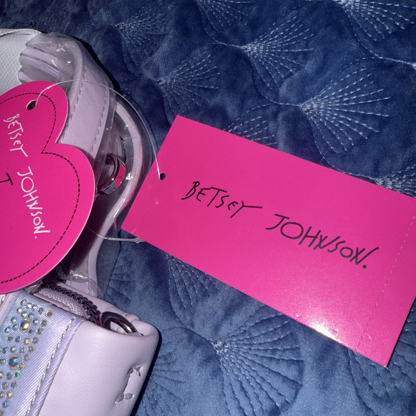 Betsey Johnson Rainbow Rhinestone Crossbody